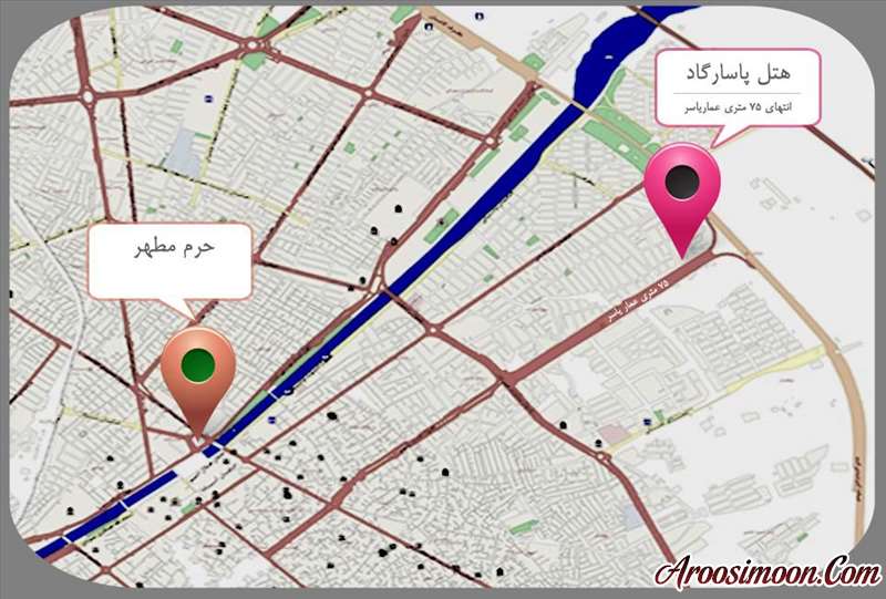 هتل رستوران پاسارگاد قم