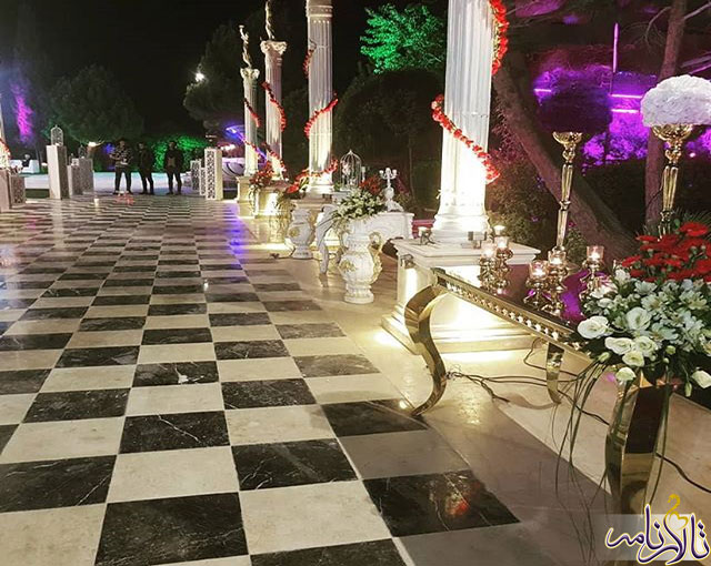 باغ تالار صدف اصفهان